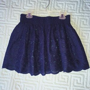 Aeropostale Navy Blue Skirt
